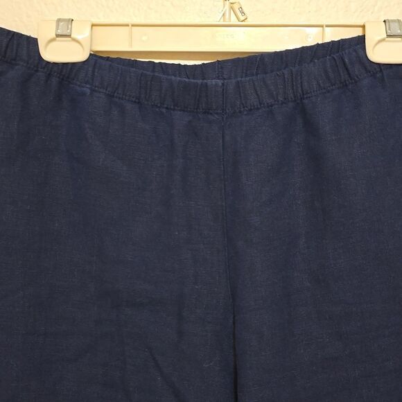 J. Jill love linen cropped pants size small - Picture 2 of 9